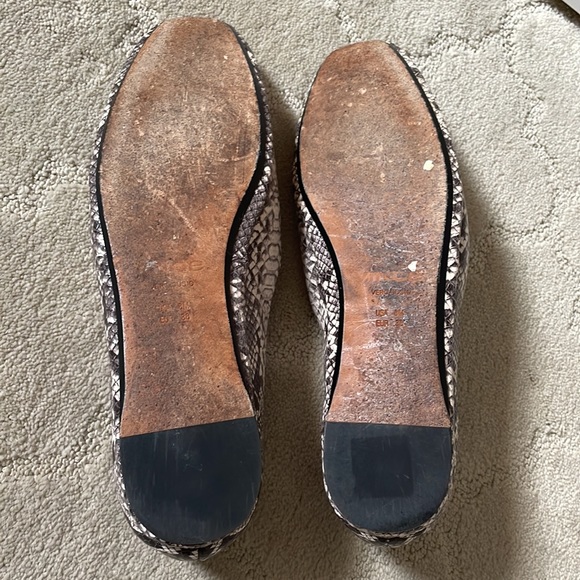 Vince Snakeskin Loafer Flat - Picture 7 of 10